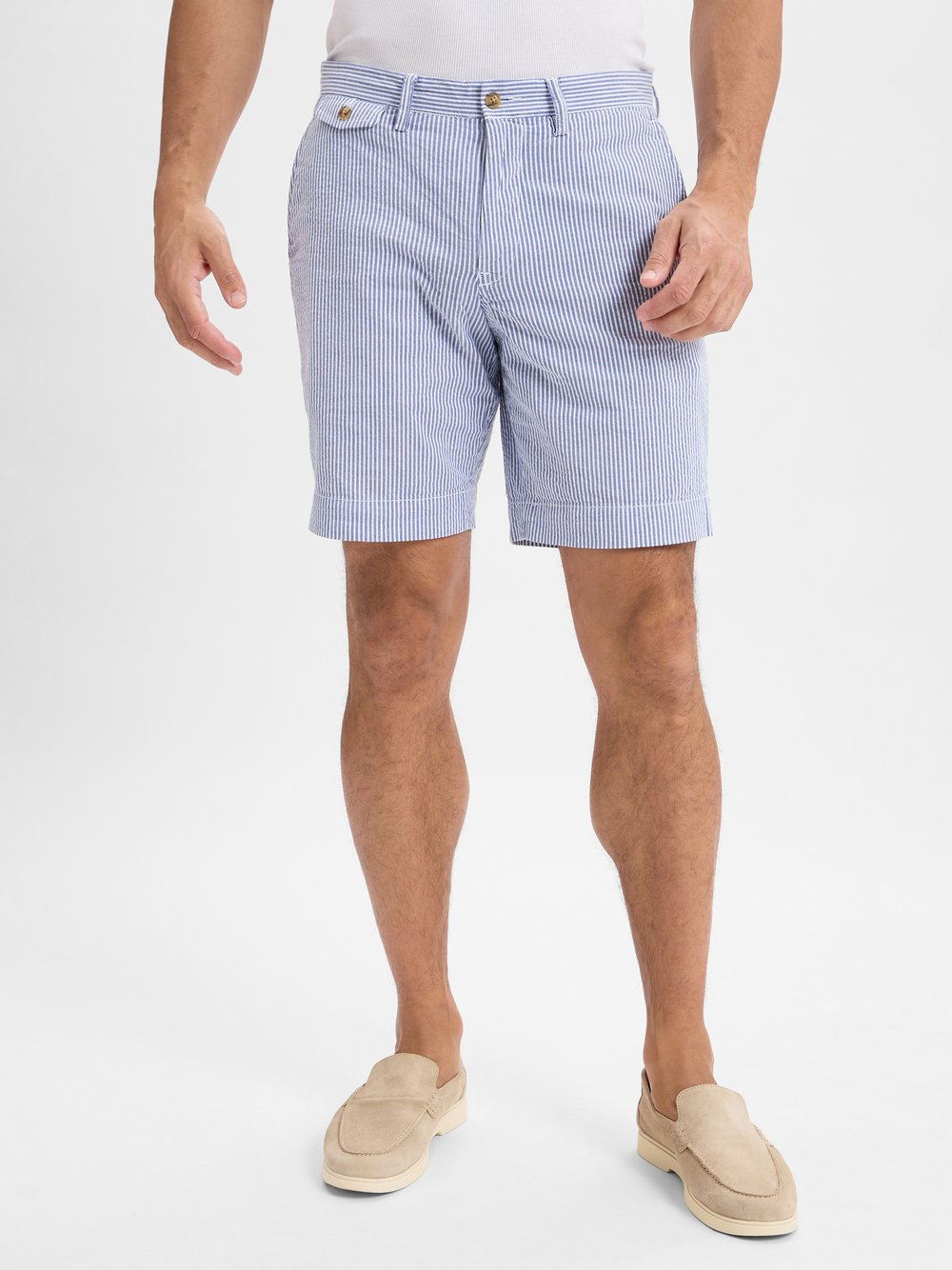 Polo Ralph Lauren Bermudy - Bedford Mężczyźni Bawełna niebieski|biały, 33