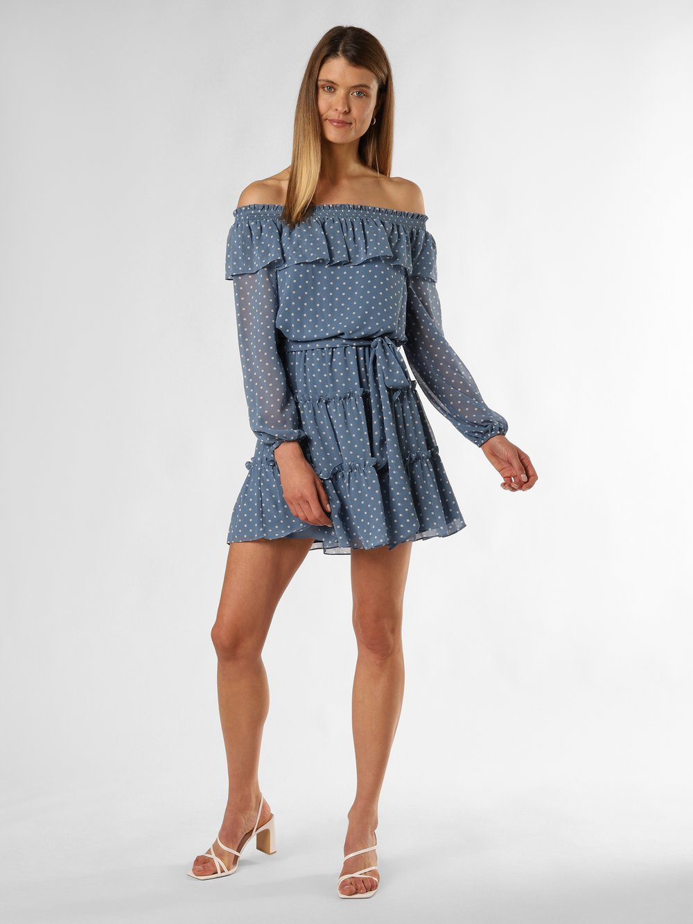 Lauren Ralph Lauren Sukienka damska Kobiety niebieski, 36