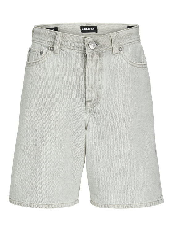 Jack & Jones Junior Szorty jeansowe Tony 12278982 Szary Loose Fit