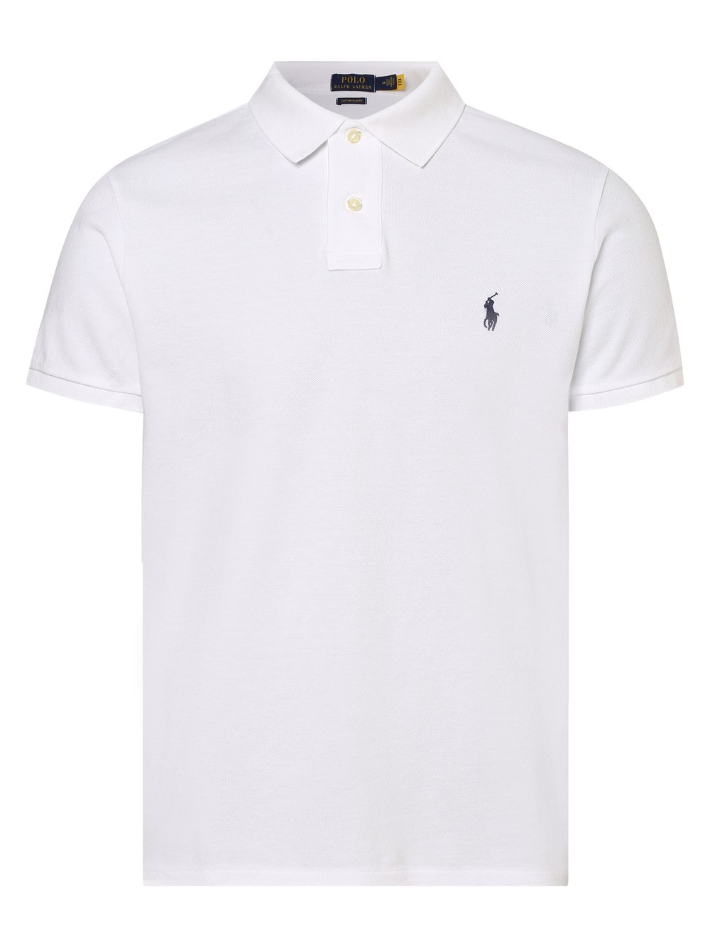 Polo Ralph Lauren Męska koszulka polo Mężczyźni Bawełna biały, XL