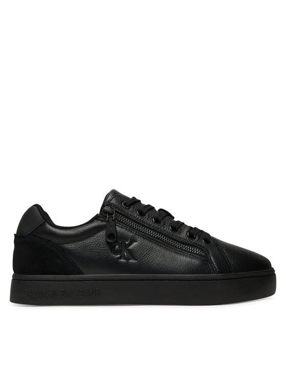 Calvin Klein Jeans Sneakersy Classic Cupsole Zip Low In YM0YM01318 Czarny
