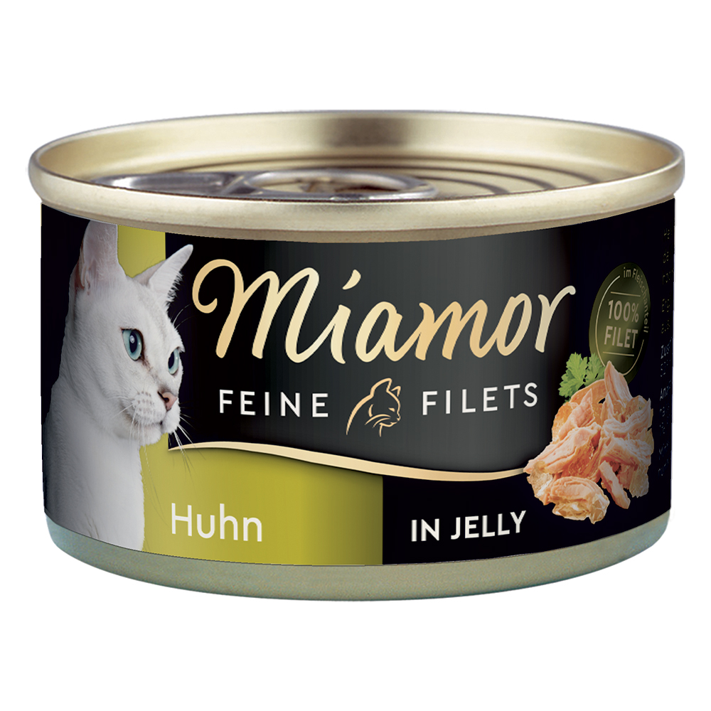 Miamor Feine Filets w galarecie, 1 x 100 g - Kurczak