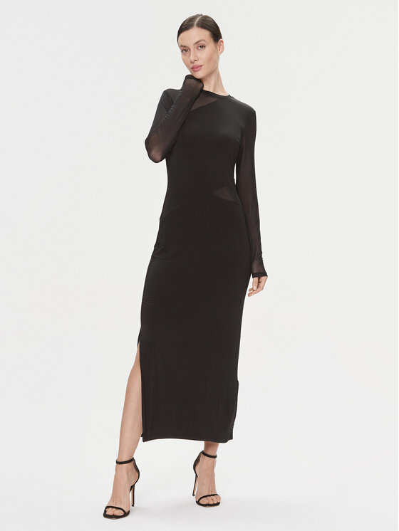 Bruuns Bazaar Sukienka koktajlowa Mandevilla BBW3665 Czarny Regular Fit
