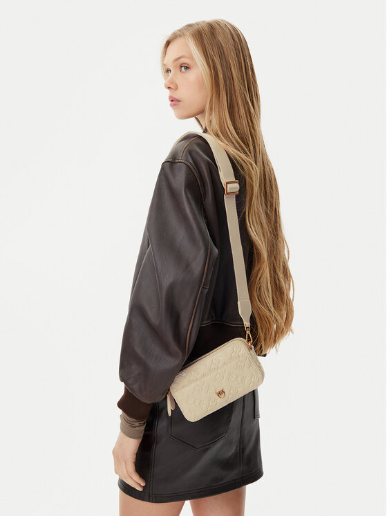 PINKO Torebka Camera Bag Mini PE 25 PLTT 104292 A1YB Beżowy