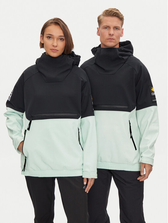 Colourwear Kurtka narciarska Torch Anorak 7010301 Czarny Regular Fit miniaturka