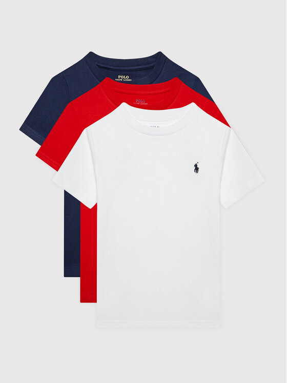Polo Ralph Lauren Komplet t-shirtów 322884456001 Kolorowy Regular Fit