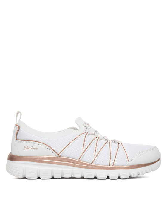 Skechers Sneakersy Graceful 100888/WTRG Biały