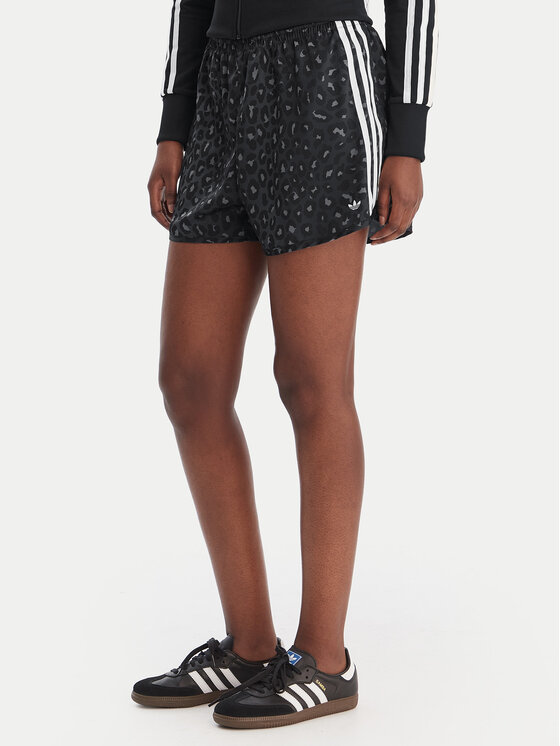 adidas Szorty sportowe Satin KA2672 Szary Loose Fit