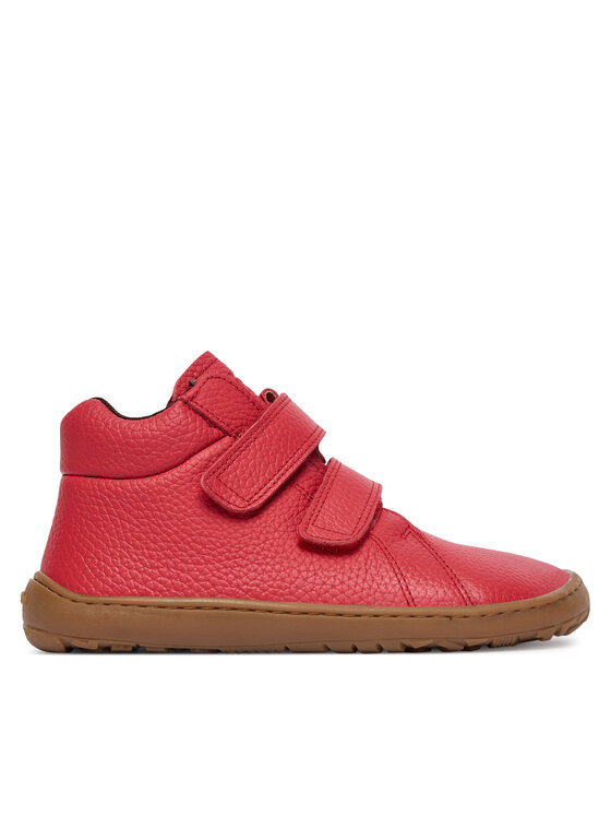 Froddo Trzewiki Barefoot Winter Furry G3110263-7 S Czerwony