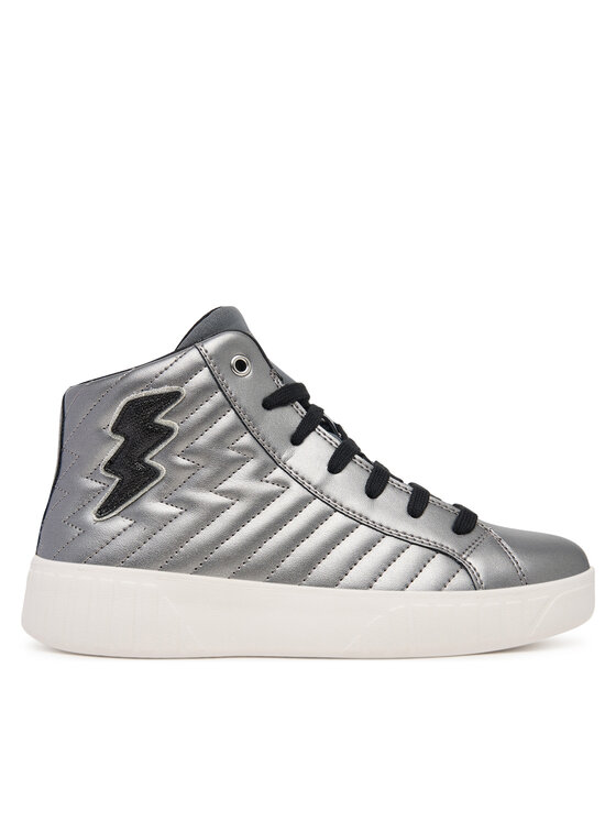 Geox Sneakersy J Mikiroshi J56DVE 000NF C1009 D Srebrny
