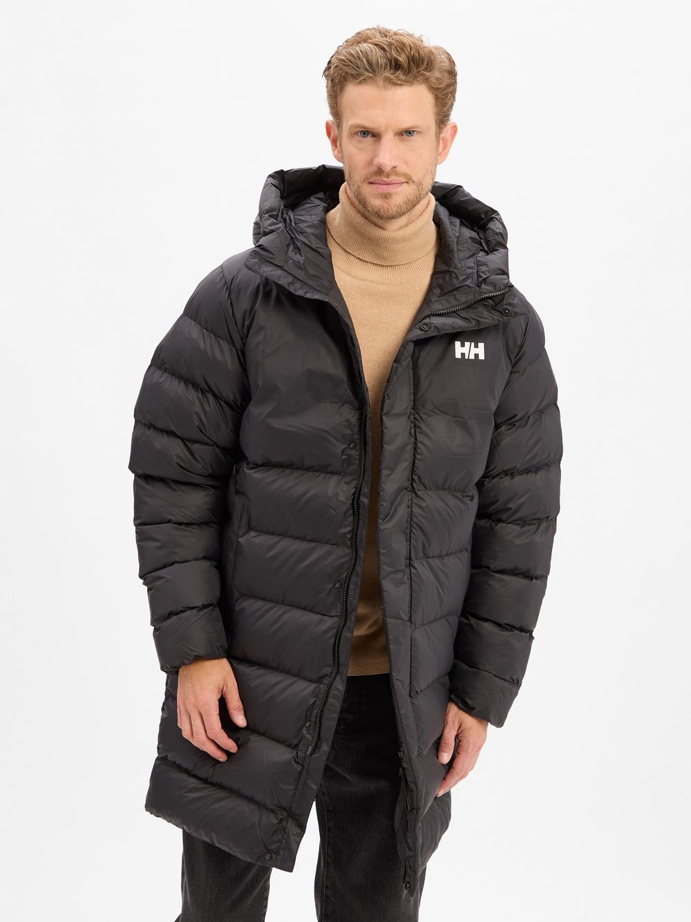 Helly Hansen Pikowana kurtka męska Mężczyźni Sztuczne włókno czarny, S