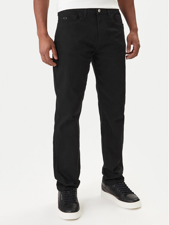 Armani Exchange Jeansy XM000049 AF14267 UC001 Czarny Slim Fit