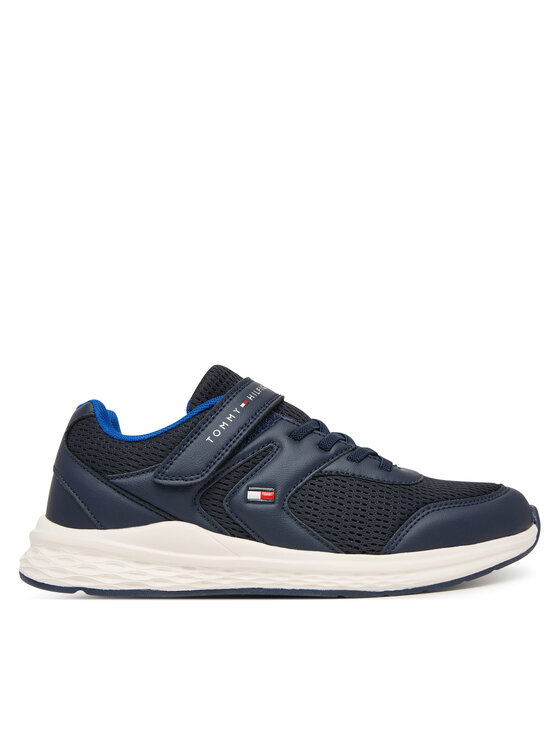 Tommy Hilfiger Sneakersy Low Cut Lace-Up T3X9-34378-1697 D Granatowy