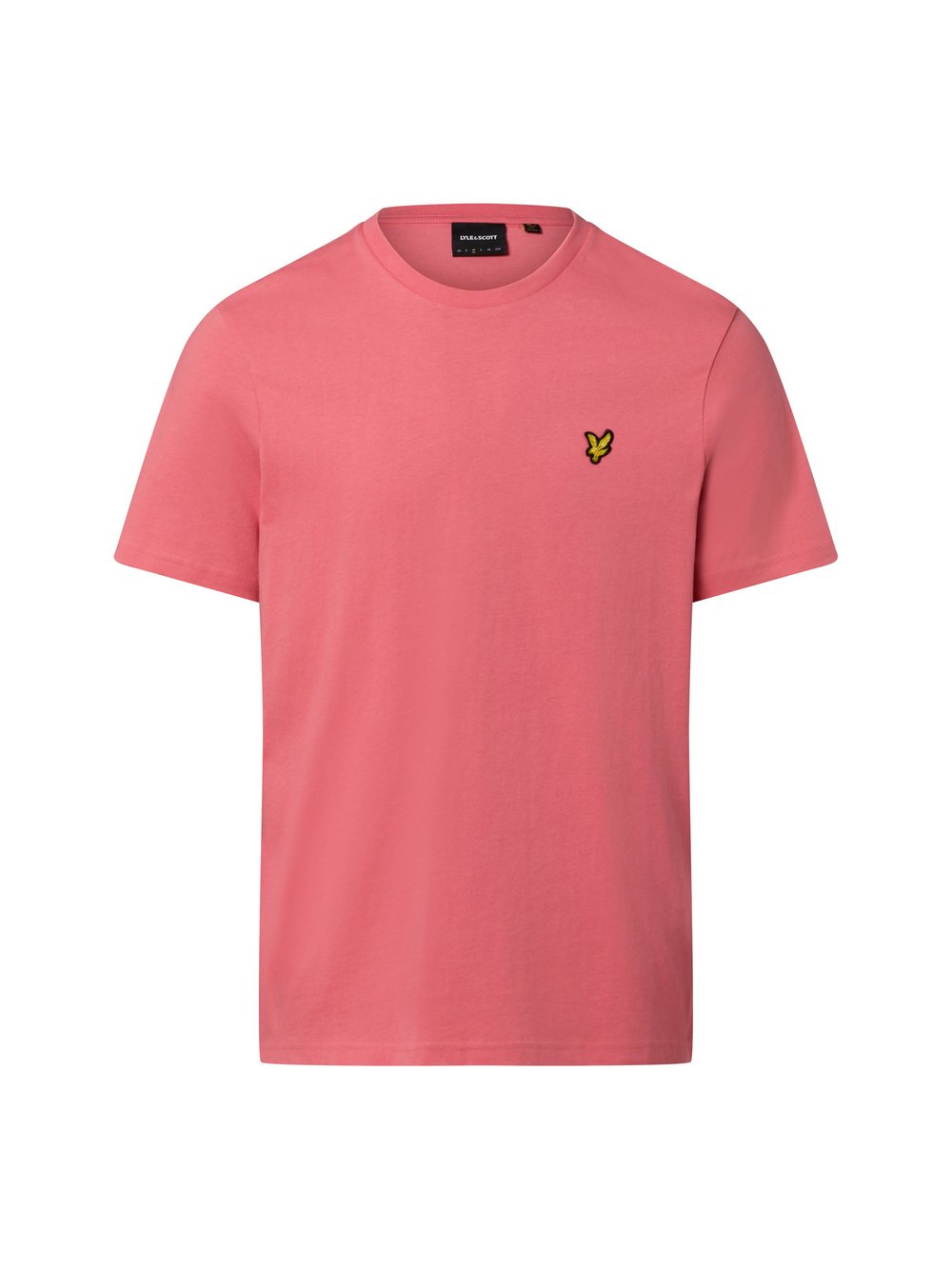 Lyle & Scott T-shirt męski Mężczyźni Dżersej różowy, XXL