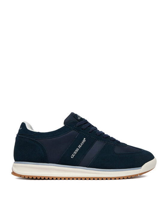 Guess Jeans Sneakersy EO-DELAND-01 WE Granatowy