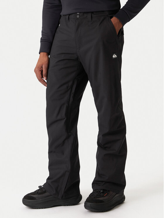 Quiksilver Spodnie snowboardowe Estate EQYTP03237 Czarny Slim Fit miniaturka