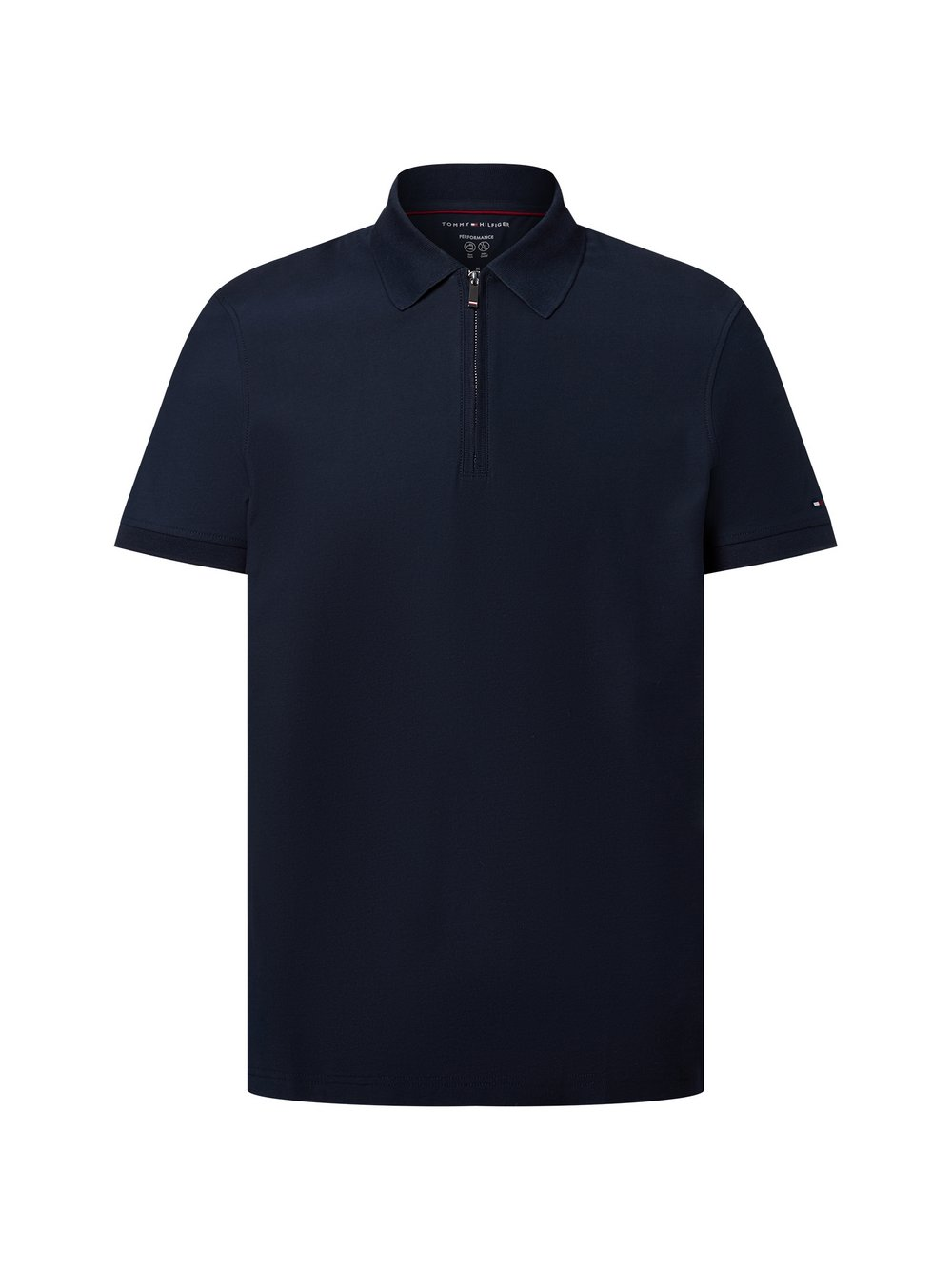 Tommy Hilfiger Męska koszulka polo Mężczyźni Bawełna niebieski, L