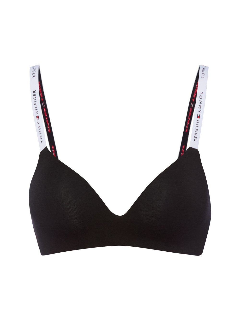 Tommy Hilfiger Damski biustonosz Kobiety Dżersej czarny, S/M