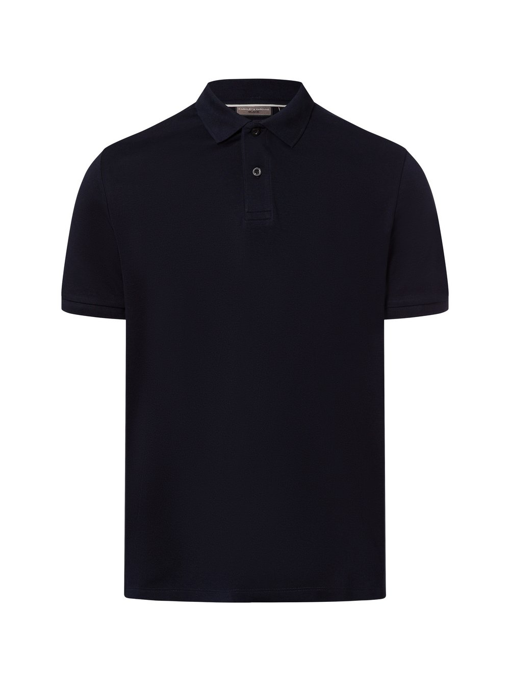 Finshley & Harding Męska koszulka polo Mężczyźni Bawełna niebieski, XXL
