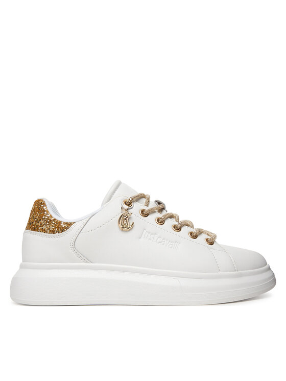 Just Cavalli Sneakersy 80RA3SB1 ZPC03 Biały