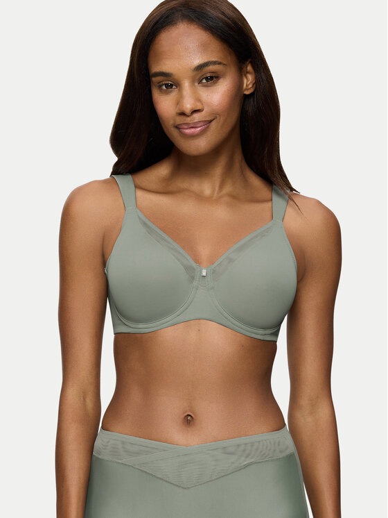 Triumph Biustonosz z fiszbiną True Shape Sensation 10218201 Zielony