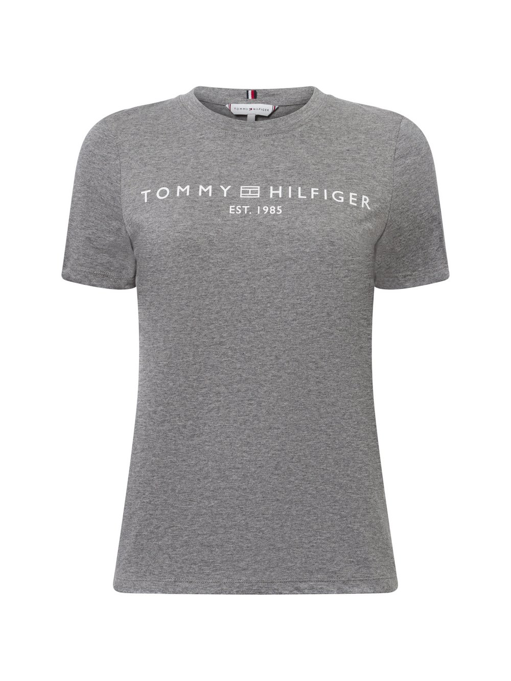 Tommy Hilfiger Koszulka damska Kobiety Bawełna szary, XS