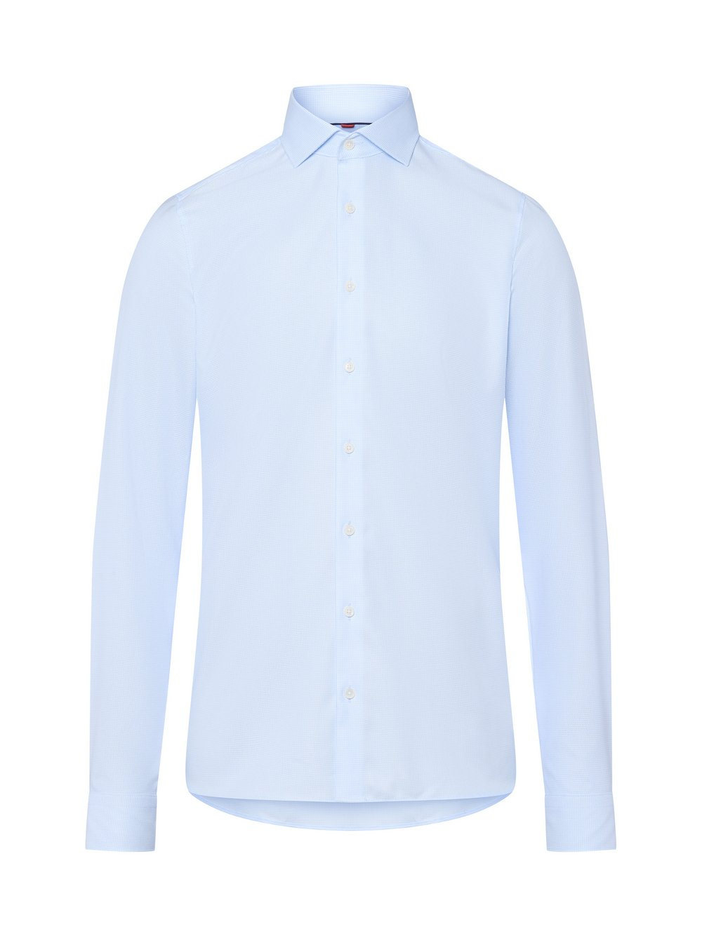 Finshley & Harding Męska koszula biznesowa Mężczyźni Slim Fit Bawełna niebieski|biały, 43