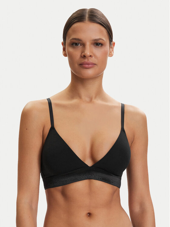 Calvin Klein Underwear Biustonosz braletka LV00QF8825 Czarny