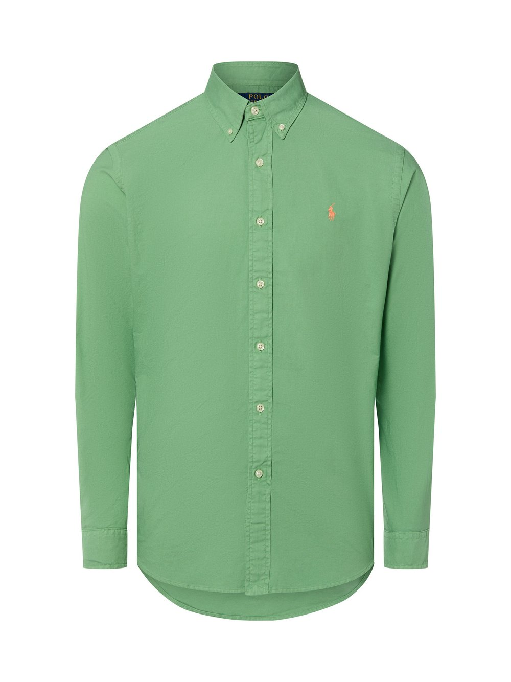 Polo Ralph Lauren Męska koszula casual Mężczyźni Regular Fit Bawełna zielony, M