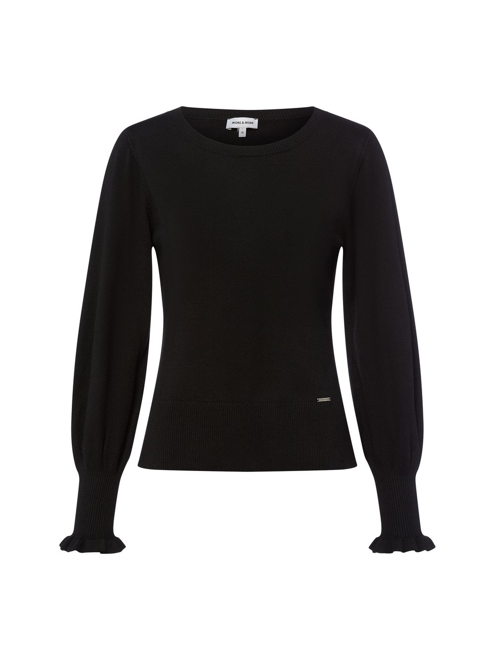 More & More Sweter damski z dzianiny Kobiety czarny, 34