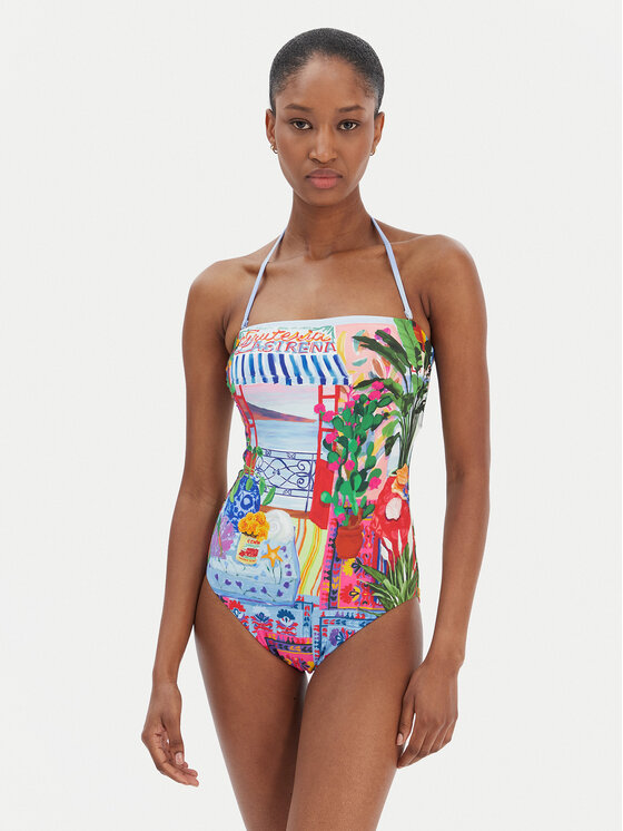 Seafolly Strój kąpielowy La Boca 11099-286 Kolorowy