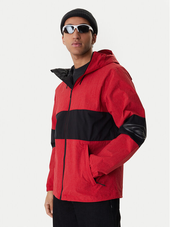 Quiksilver Kurtka snowboardowa Hight In The Hood JK EQYTJ03517 Czerwony Relaxed Fit