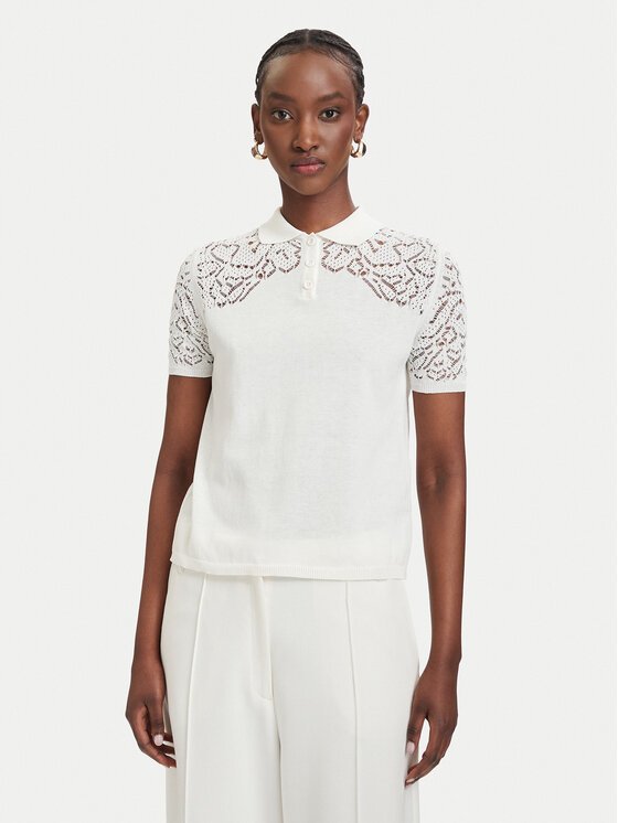MAX&Co. Sweter MColonza 2616361043200 Écru Regular Fit