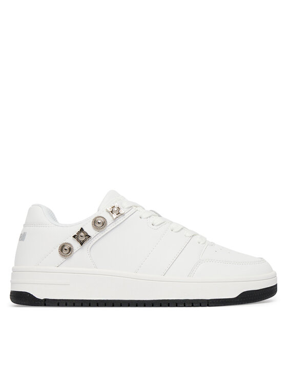 Just Cavalli Sneakersy 80RA3SM4 ZPC10 Biały