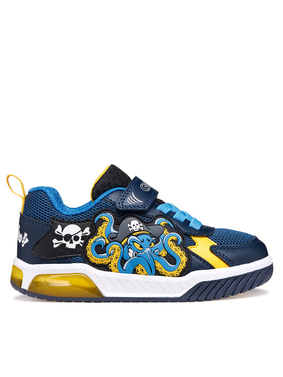 Geox Sneakersy J Inek Boy J659CC 01454 C0657 S Granatowy