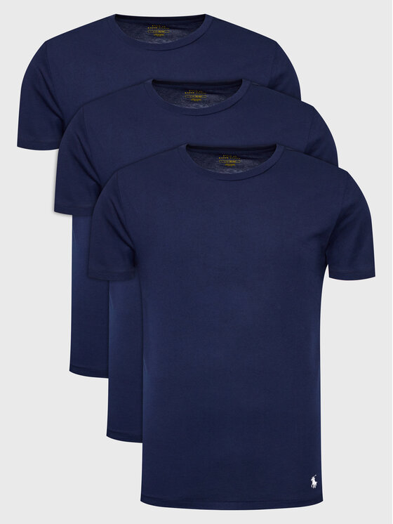 Polo Ralph Lauren Komplet t-shirtów 714830304015 Granatowy Regular Fit