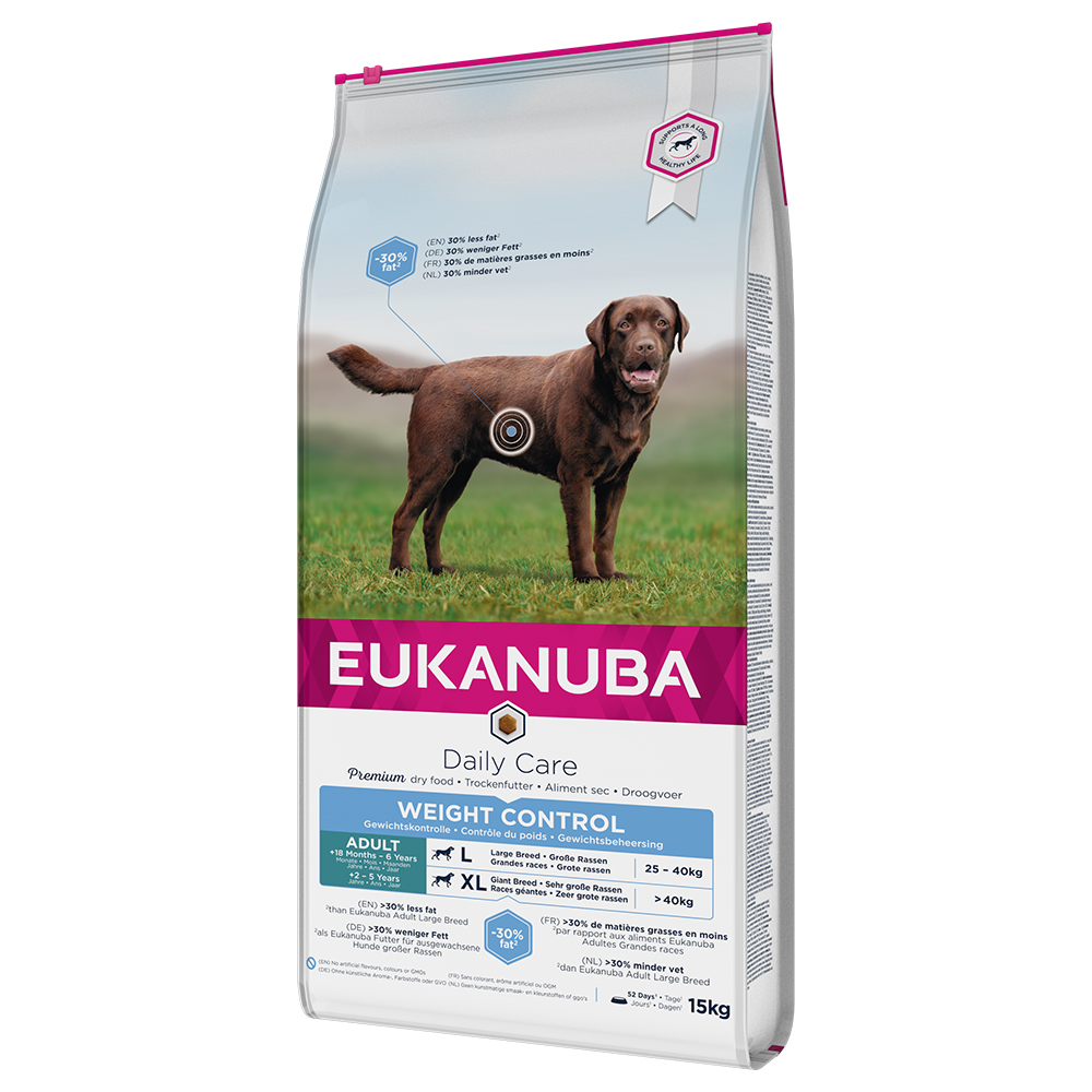 Dwupak Eukanuba Daily Care - Weigth Control Large Adult Dog, 2 x 15 kg