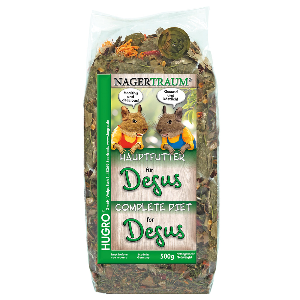 Hugro Nagertraum Exquisit, pokarm dla koszatniczek - 500 g miniaturka