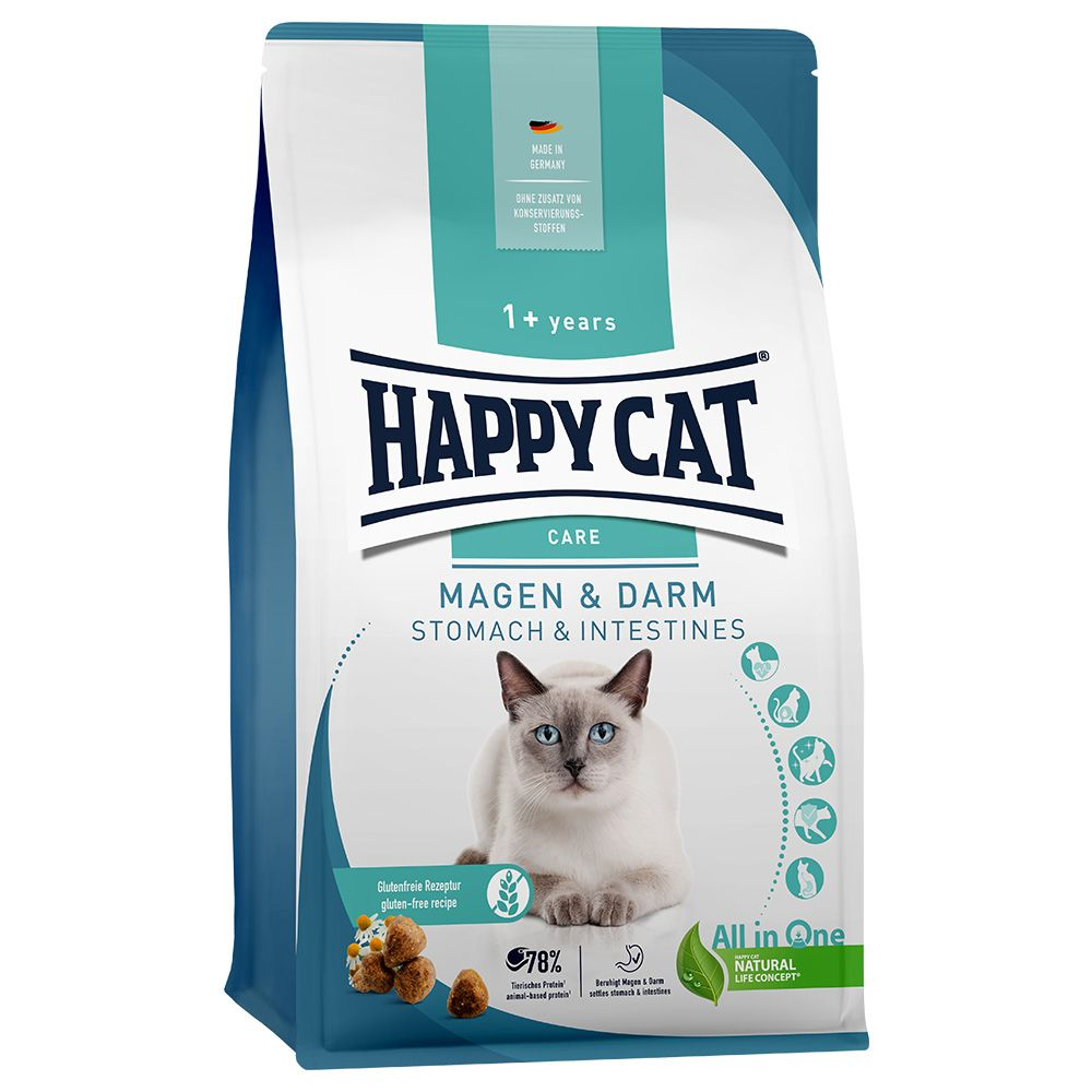 Happy Cat Care, żołądek i jelita - 1,3 kg