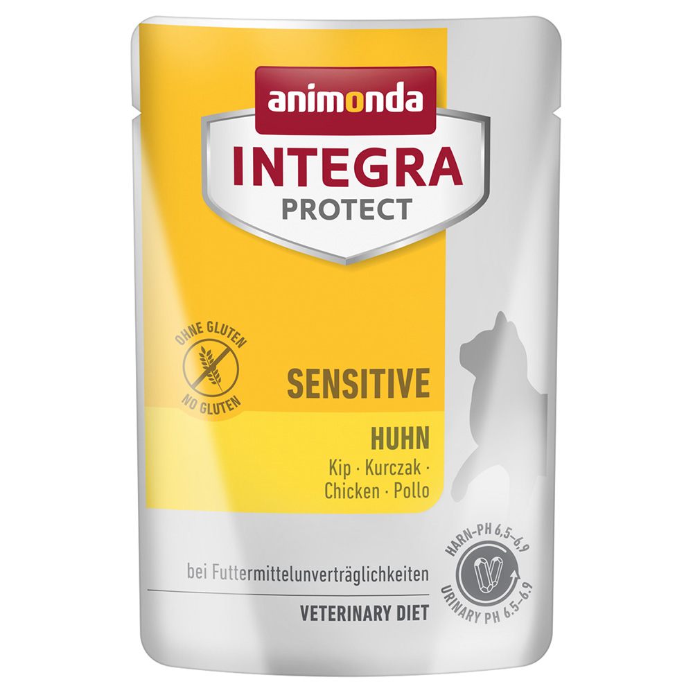 Korzystny pakiet animonda Integra Protect Adult Sensitive, 48 x 85 g - Kurczak