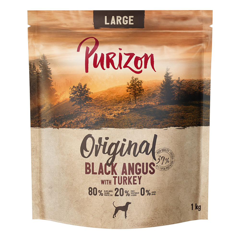Purizon Large Adult, wołowina Black Angus i indyk - 1 kg