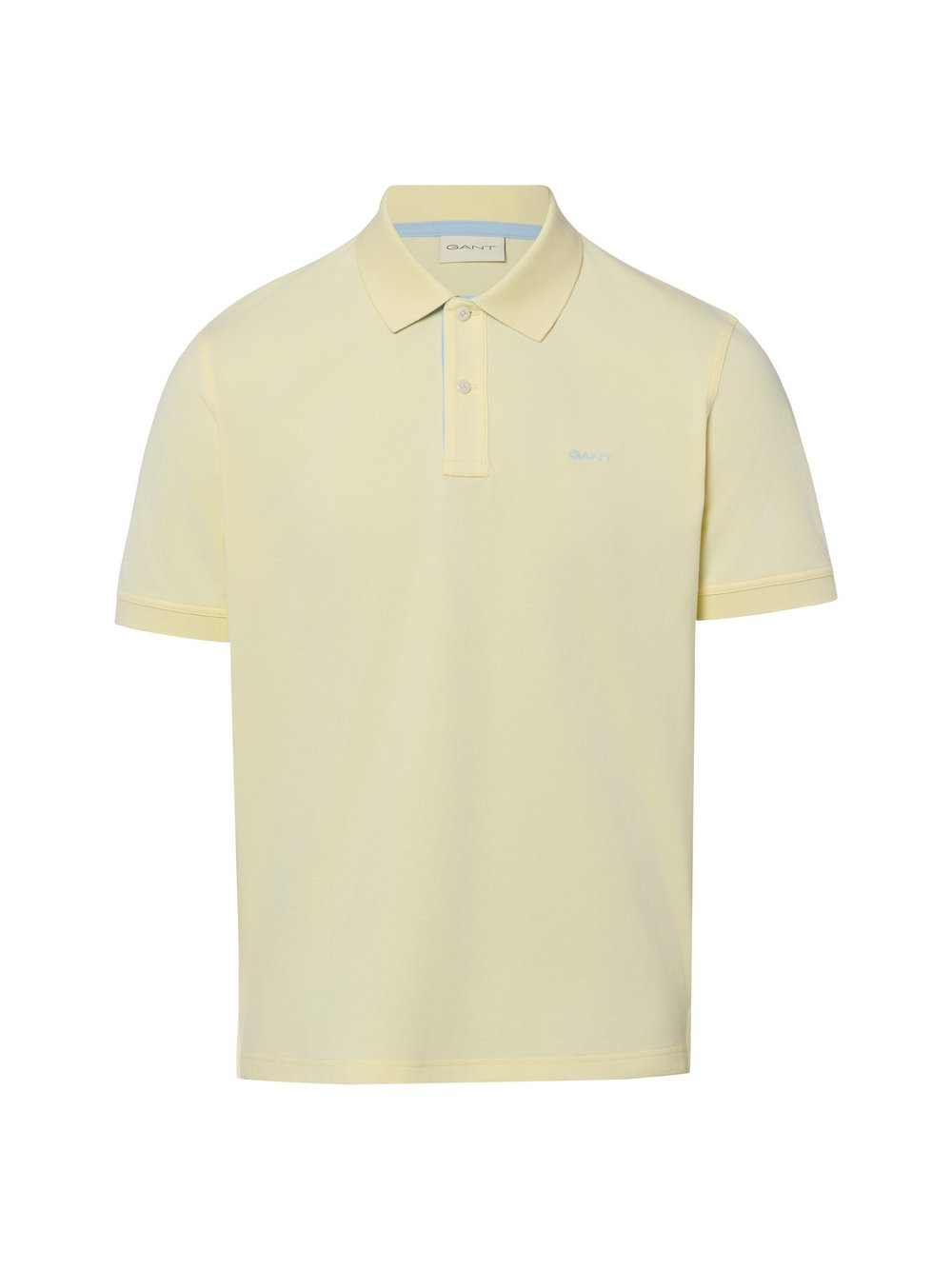 Gant Męska koszulka polo Mężczyźni Bawełna żółty, XXL