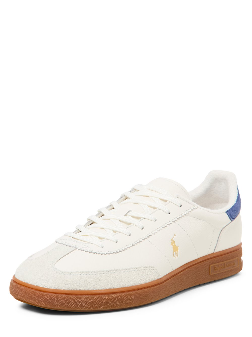 Polo Ralph Lauren Męskie buty sportowe - Bedford Mężczyźni skóra biały, 41