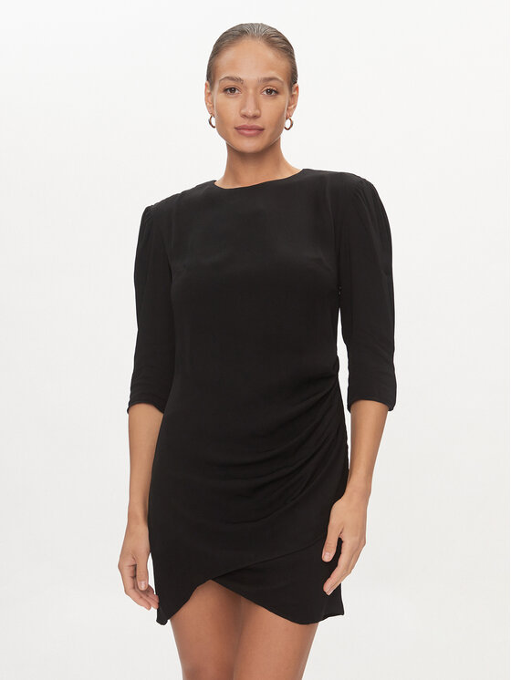 DKNY Sukienka koktajlowa D2A4B345 Czarny Regular Fit