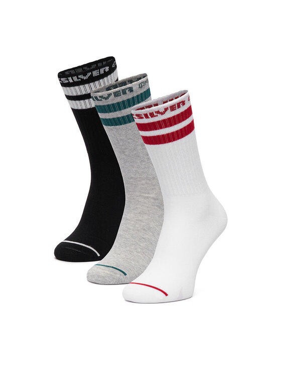 Quiksilver Skarpety długie CEO_BR_QUIK_2040_W_AW25 (3 PACK) Kolorowy