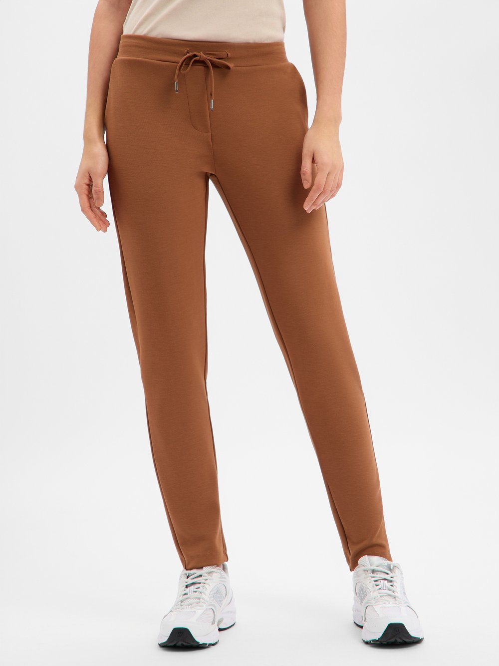soyaconcept® Damskie spodnie dresowe - SC-Banu Kobiety brązowy, S