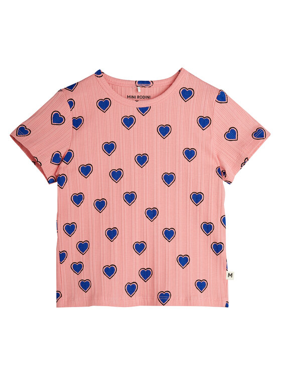 MINI RODINI T-Shirt 2522013128 Różowy Regular Fit