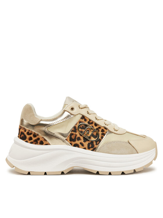 Liu Jo Sneakersy Eva 02 BA5065 PX243 Beżowy