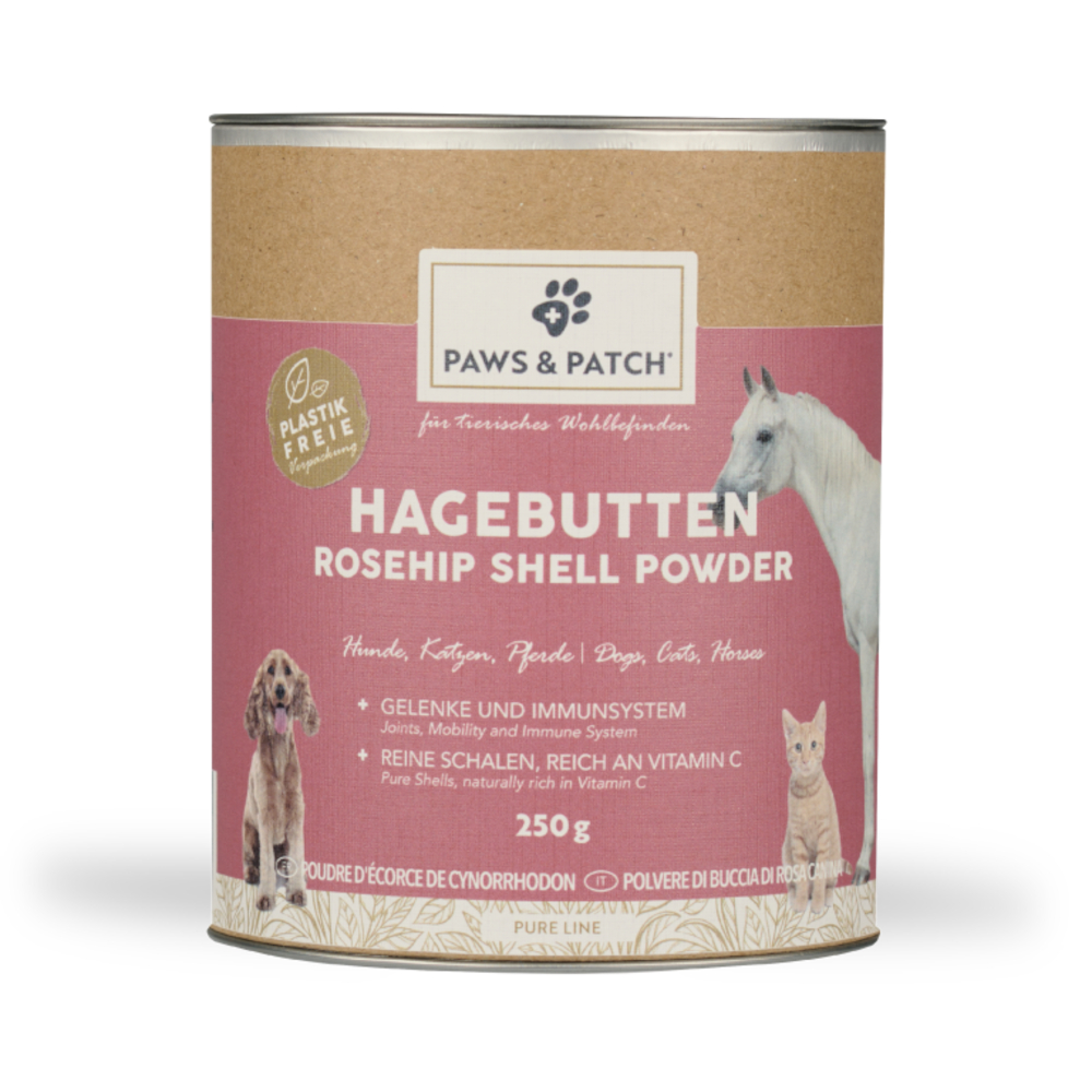 PAWS & PATCH proszek ze skórki dzikiej róży - 250 g miniaturka