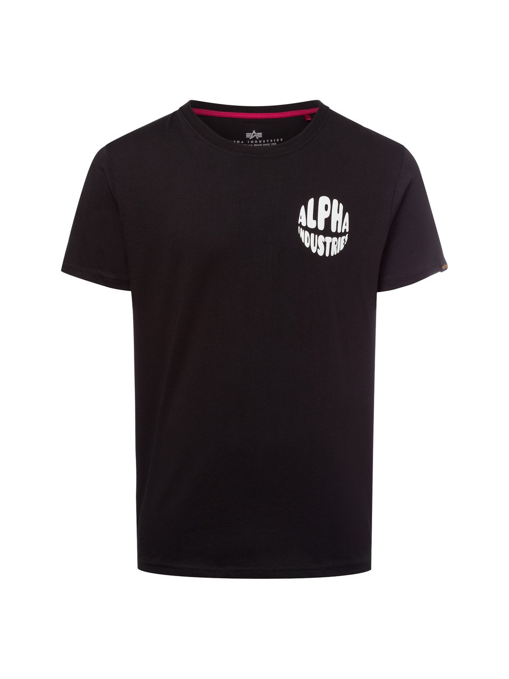 Alpha Industries Koszulka męska Mężczyźni Bawełna czarny, S